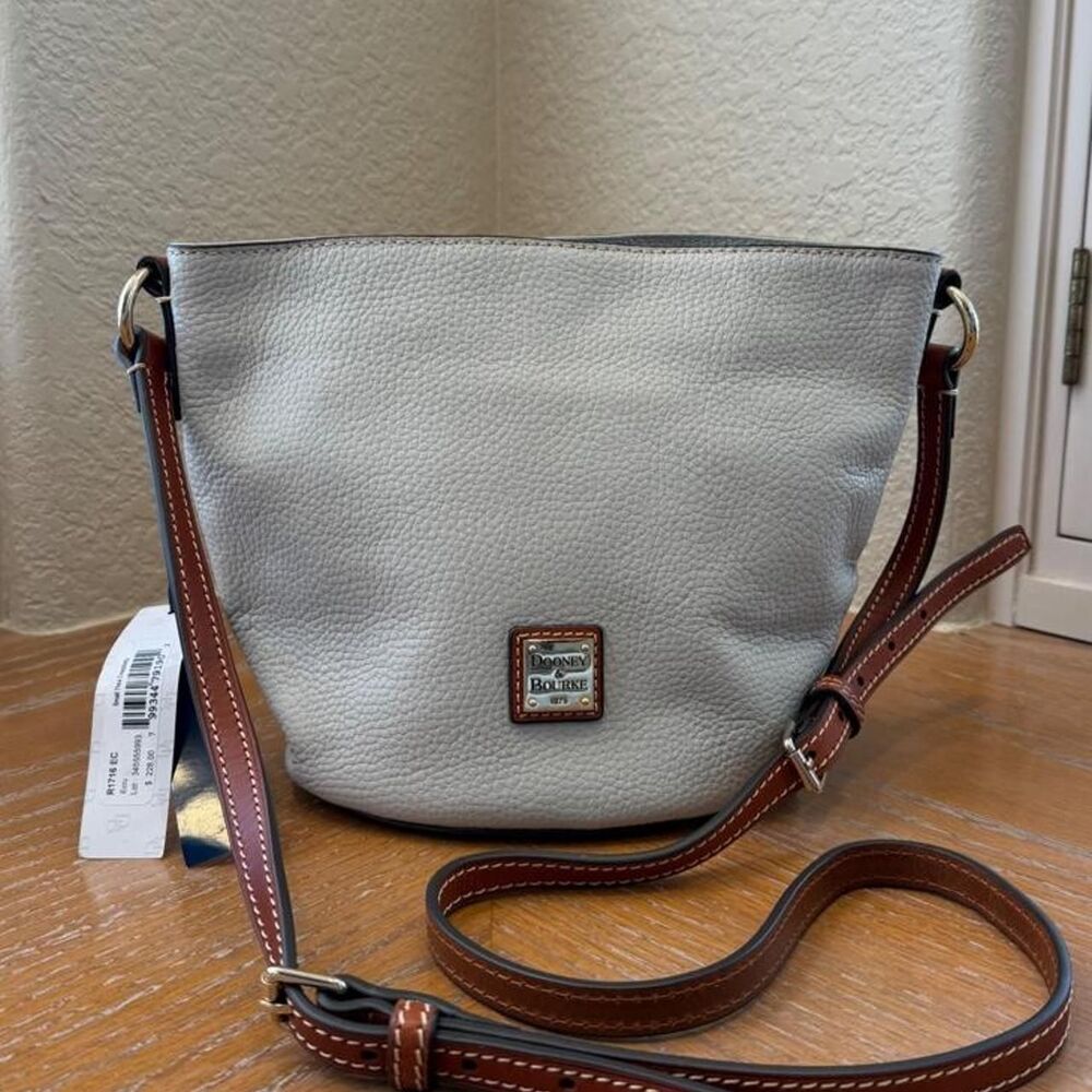 NWT Dooney & Bourke Small Thea Crossbody - Ecru